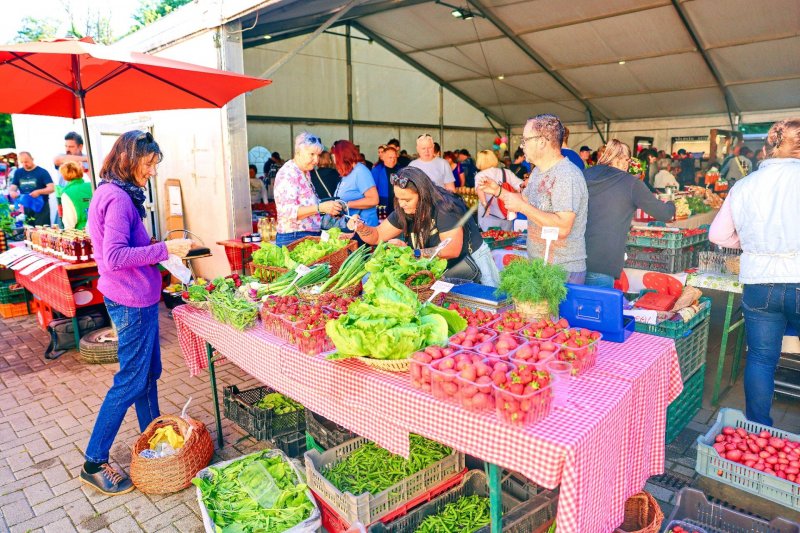 Farmářské trhy v Hévízu nabízejí kvalitní výrobky