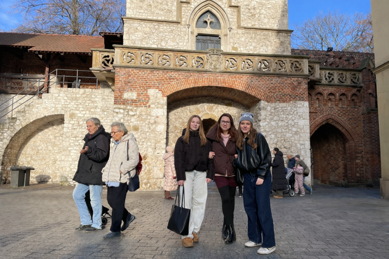 Floriánská brána - slouží jako hlavní vstup do Starého Města