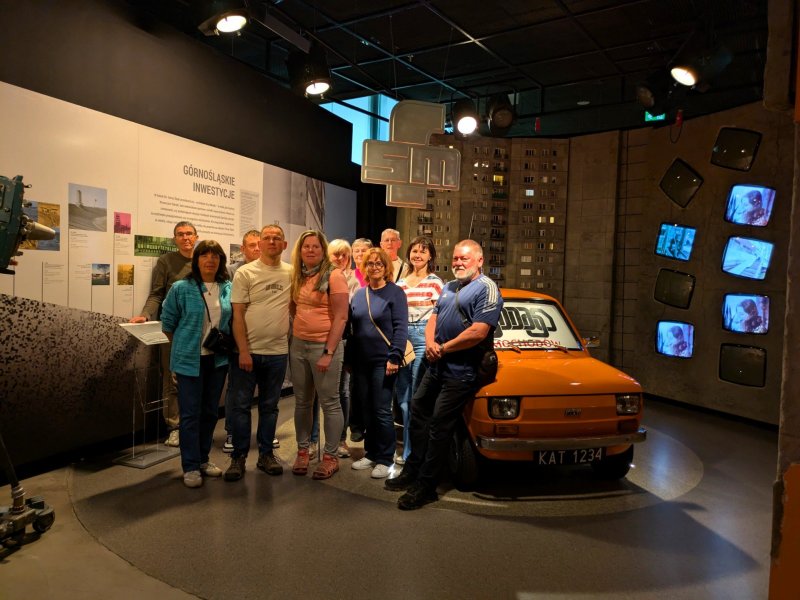 Slezské muzeum - legendární Polski Fiat 126p, přezdívaný „Maluch“