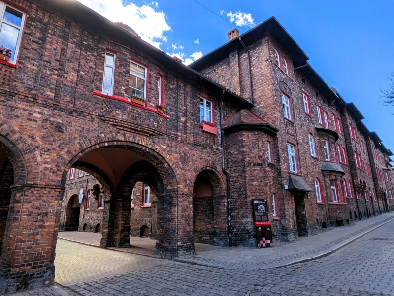Sídliště Nikiszowiec - „město v městě“ pro cca 8 000 obyvatel