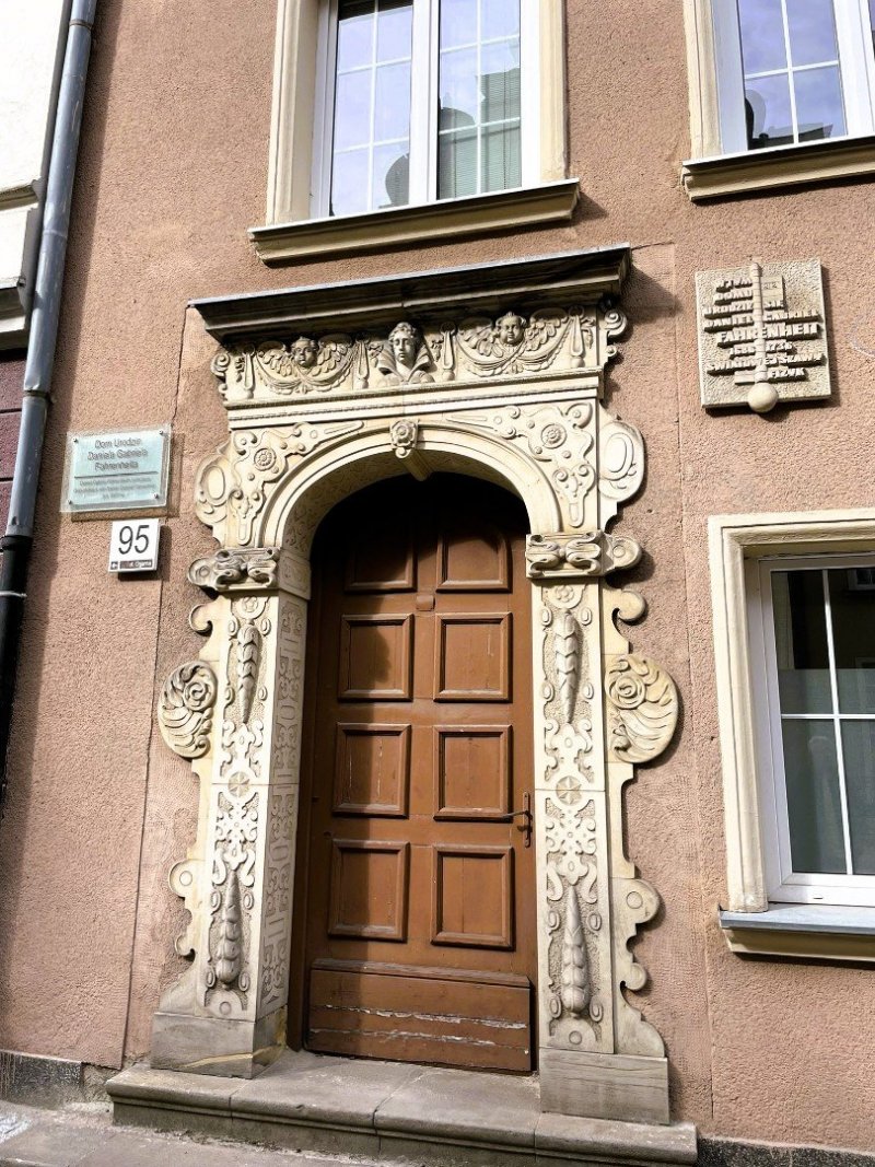 Gdaňsk - rodný dům Fahrenheita