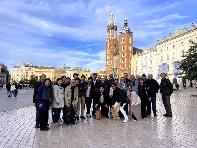 A final look at Kraków before departure.